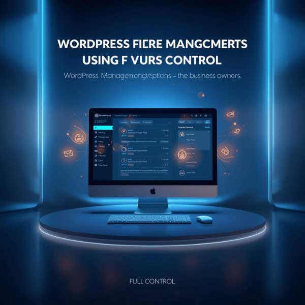 تصميم مع نظام إدارة WordPress بتحكم كامل
