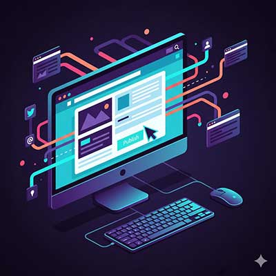 إدارة حسابات التواصل
