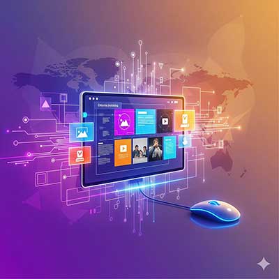 إدارة وكتابة ونشر المحتوى