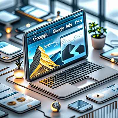 تنفيذ إعلان ممول Google Ads
